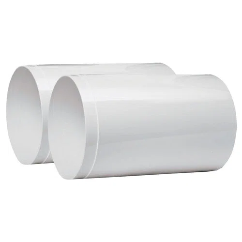 Väggrör Ø100 mm 150 mm vit ABS 2-pack Pax-img