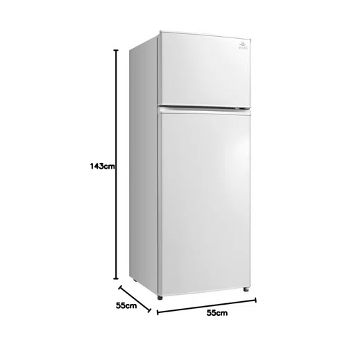Evvoli Double-Door Mini Refrigerator | 225L - Billede 9