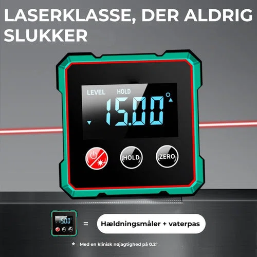 🔥4-sidet magnetisk digital vinkelmåler med laser-img