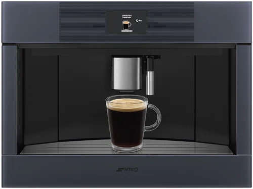 Smeg Linea Compact Built In Coffee Machine Neptune Grey - Billede 4