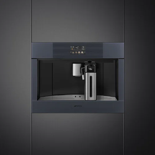 Smeg Linea Compact Built In Coffee Machine Neptune Grey - Billede 6