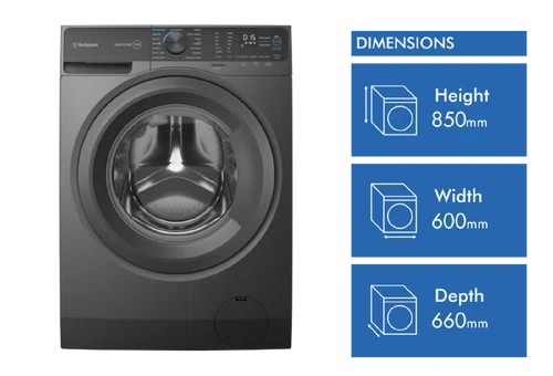 Westinghouse 10kg Front Load Washer - Billede 2