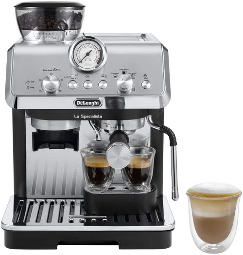 DeLonghi La Specialista Arte Manual Coffee Machine Metal Black-img