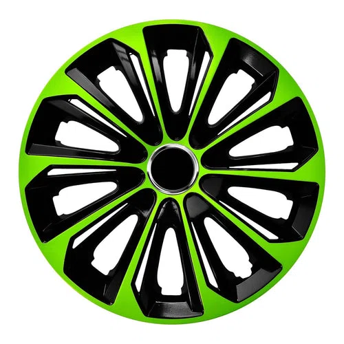 Universal hjulkapsler 15" NRM Extra Strong grøn-sort 1 stk.-img