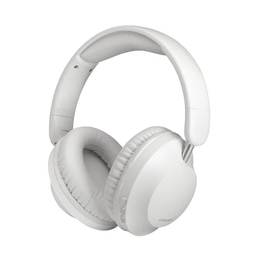 Concept SoundJoy trådløse øretelefoner, op til 45 timers afspilningstid, Bluetooth 6.0, hurtig opladning, aktiv støjreduktion op til 18 dB, hvid, HS4081-img