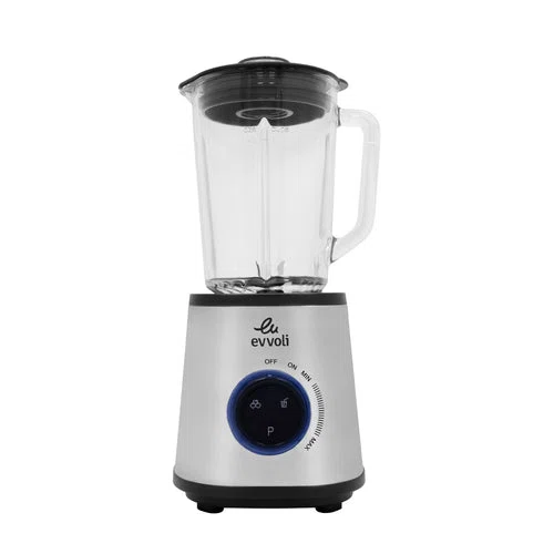 Evvoli Blender with Glass Jar | 1500W | 1.5L-img