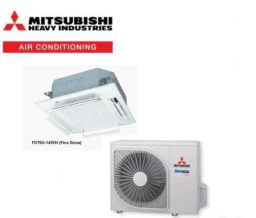Mitsubishi Ceiling Cassette FDT71AVNXWVH 7.1kW 1 Phase | RC-EXZ3A Wired Controller Included-img