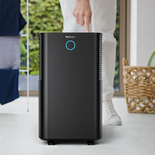 Refurbished - OmniDry 12L Quiet Low Energy Dehumidifier - Black-img