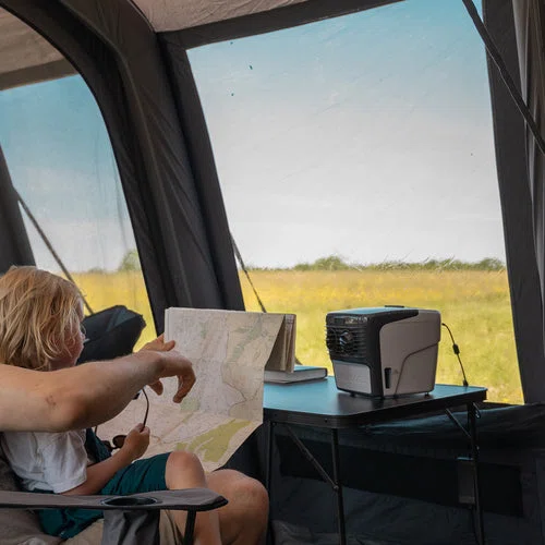 Totalcool 3000 Draagbare Luchtkoeler (Wit/Grijs) - Billede 2