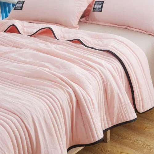 Cooling Blanket Lightweight Bed Cover Breathable Blanket - Billede 4