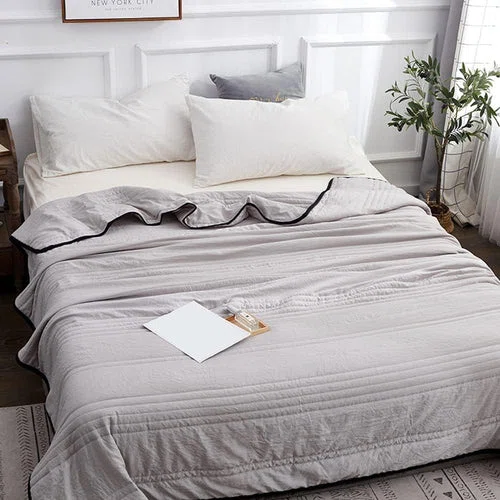 Cooling Blanket Lightweight Bed Cover Breathable Blanket - Billede 6