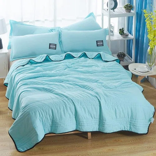 Cooling Blanket Lightweight Bed Cover Breathable Blanket - Billede 7