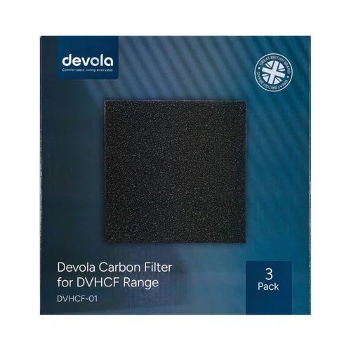 Devola Carbon filter for DVHCF Range, Pack of 3 - DVHCF-01 - Billede 3